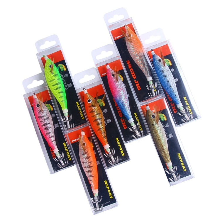 8colors /Set HENGJIA SJ057 Luminous Wooden Shrimp Dummy Bait Squid Hook Hard Bait, Size: 11cm 13.4g - Fishing Lures by HENGJIA | Online Shopping South Africa | PMC TechLife | Buy Now Pay Later Mobicred