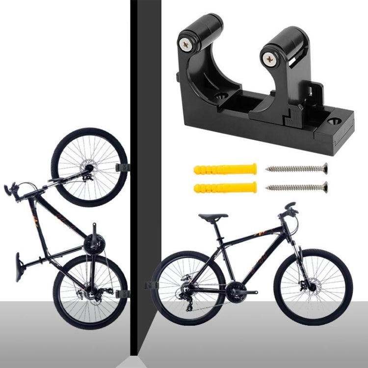 DEEMOUNT RCK-051 Road Bicycle Parking Buckle Wall Hook Mountain Bike Parking Buckle(Black) - Retaining Clips by DEEMOUNT | Online Shopping South Africa | PMC Jewellery | Buy Now Pay Later Mobicred
