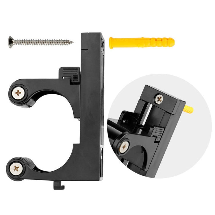 DEEMOUNT RCK-051 Road Bicycle Parking Buckle Wall Hook Mountain Bike Parking Buckle(Black) - Retaining Clips by DEEMOUNT | Online Shopping South Africa | PMC Jewellery | Buy Now Pay Later Mobicred