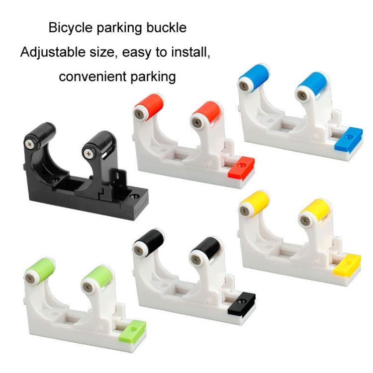DEEMOUNT RCK-051 Road Bicycle Parking Buckle Wall Hook Mountain Bike Parking Buckle(Black) - Retaining Clips by DEEMOUNT | Online Shopping South Africa | PMC Jewellery | Buy Now Pay Later Mobicred