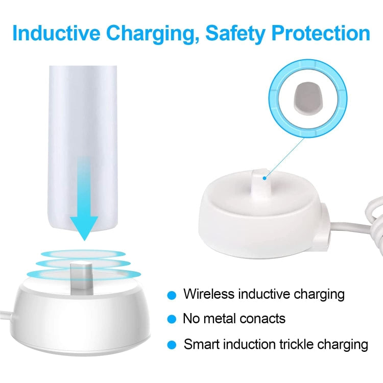 3757 Charger For Braun Oral B D12 D16 D20 D36 Electric Toothbrush,EU Plug - Toothbrushes by PMC Jewellery | Online Shopping South Africa | PMC Jewellery | Buy Now Pay Later Mobicred