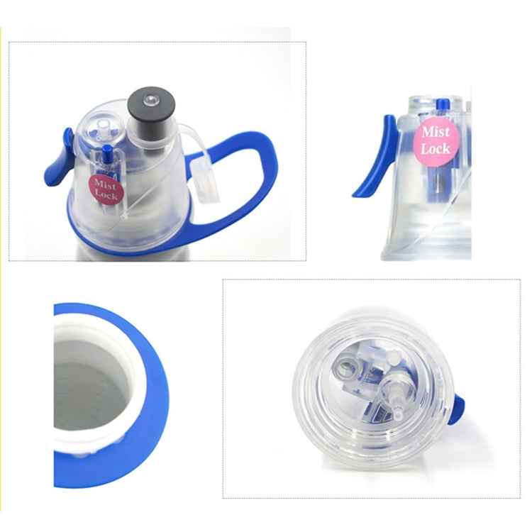 470ml Summer Outdoor Sports Training Spray Cooling Water Cup, Color: Geometry 3-layers