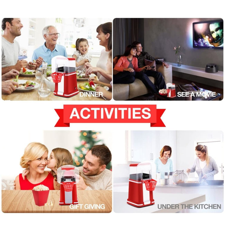 1200W Basket Popcorn Machine Electric Automatic Corn Popper 110V US Plug - free shipping - PMC TechLife - Order now!