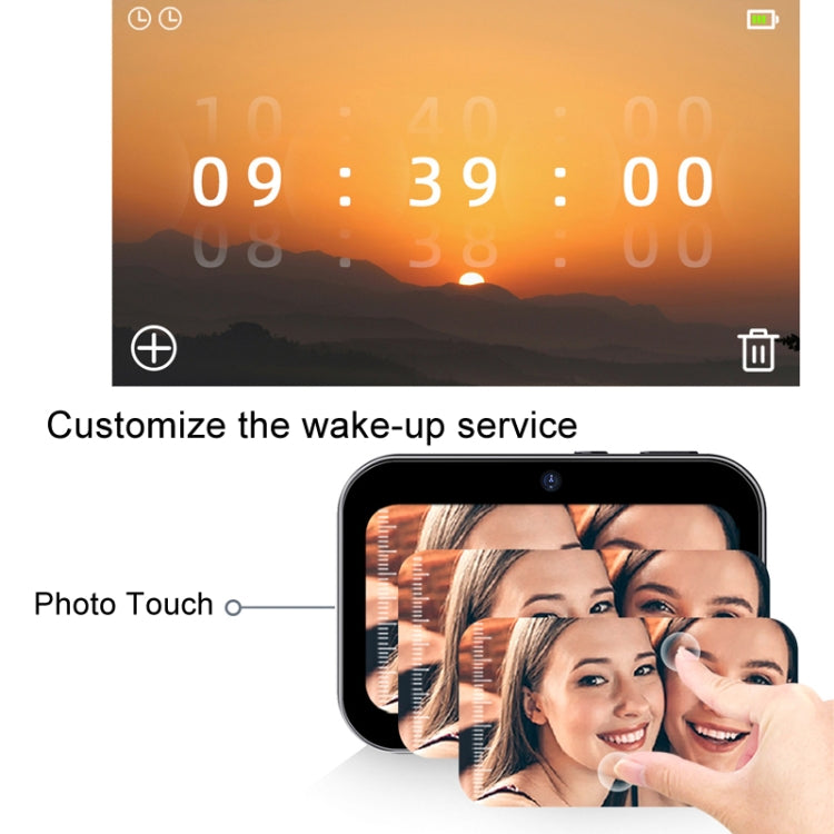 D6 CCD HD Digital Camera Movie Music Smart Camera Touch Screen Student Card Video Recorder, Excluding Memory(Black)
