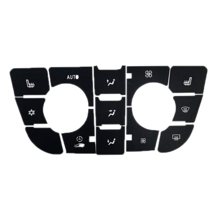 For Buick Excelle GT/XT Air Conditioning Central Control Button Repair Sticker(Upgrade)