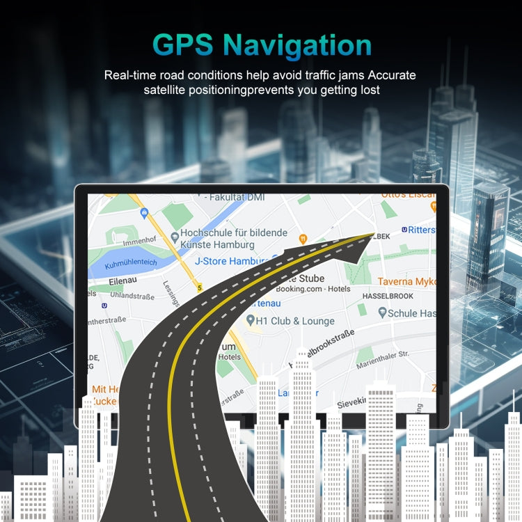 13.1 inch 4+64G Android Large Screen Navigator With Universal Map APK / Carplay / Reverse Car Image(Standard)