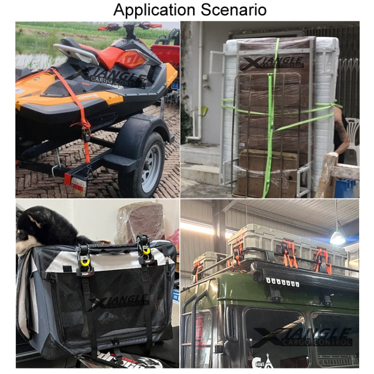 Motorcycle Ratchet Tensioner Cargo Bundling And Luggage Fixing Straps, Length: 1m - Towing Bars by PMC TechLife | Online Shopping South Africa | PMC TechLife | Buy Now Pay Later Mobicred