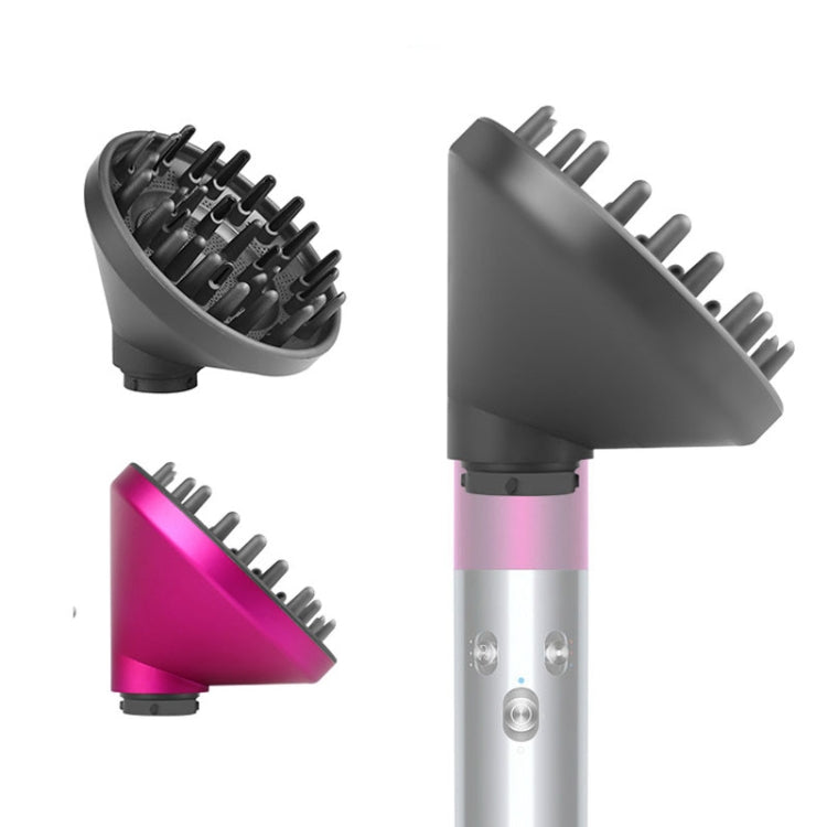 For Dyson Airwrap HS01 HS05 Diffuser Attachment Nozzle Replacement Parts(Gray) - For Dyson Accessories by PMC Jewellery | Online Shopping South Africa | PMC Jewellery | Buy Now Pay Later Mobicred
