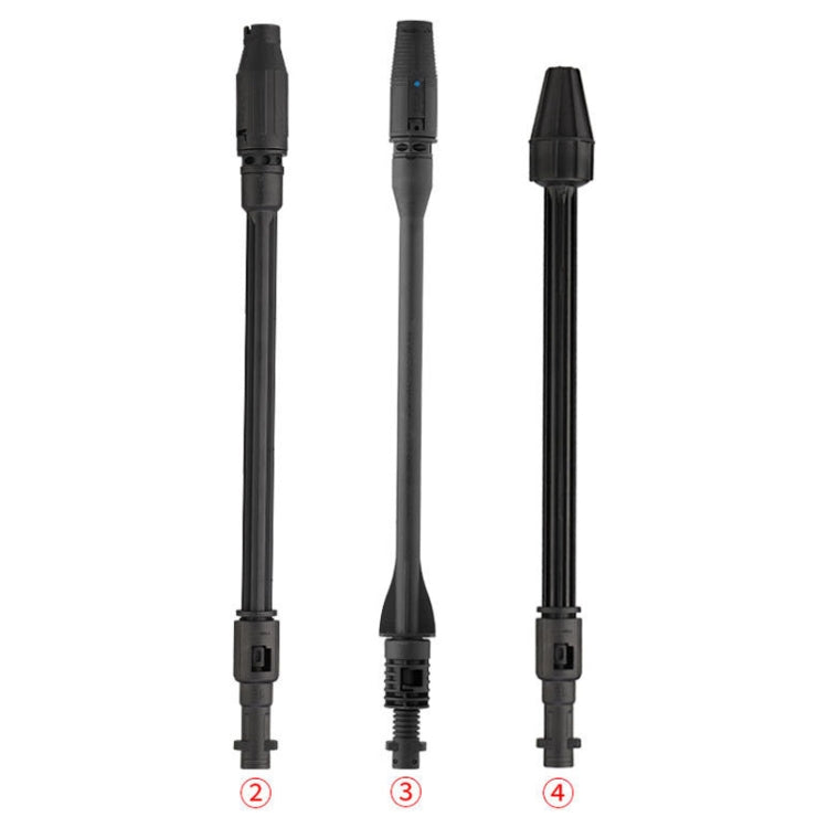 For Karcher K-Series / LAVOR Long Rod Universal Swivel Nozzle High Pressure Car Wash Sprayer Parts(No. 2)