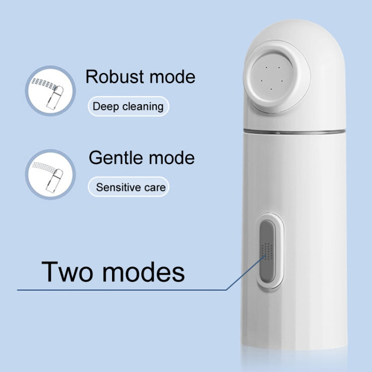 Female Handheld Mini External Vaginal Wash Maternity Portable Electrical Feminine Cleanser, Model: Lightless Model+Bottle