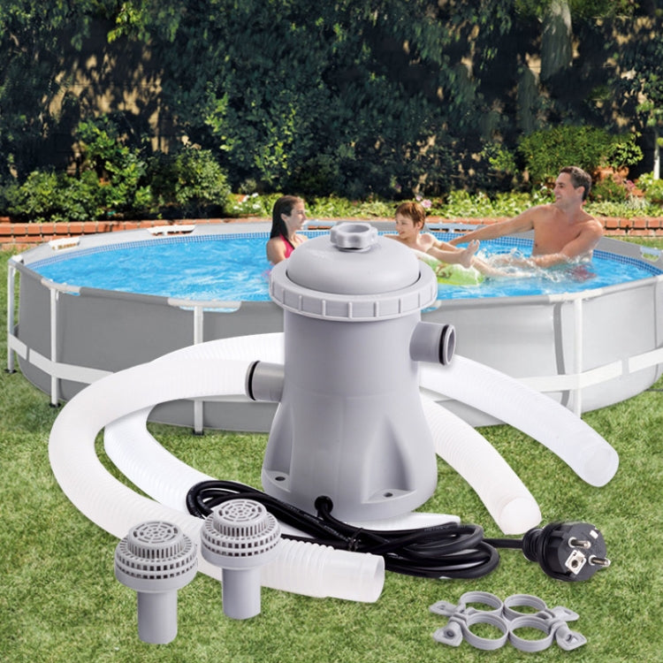 JY-051 110V-240V 330 Gallon Swimming Pool Filter Pump Pool Circulating Cleaner, Spec: UK Plug