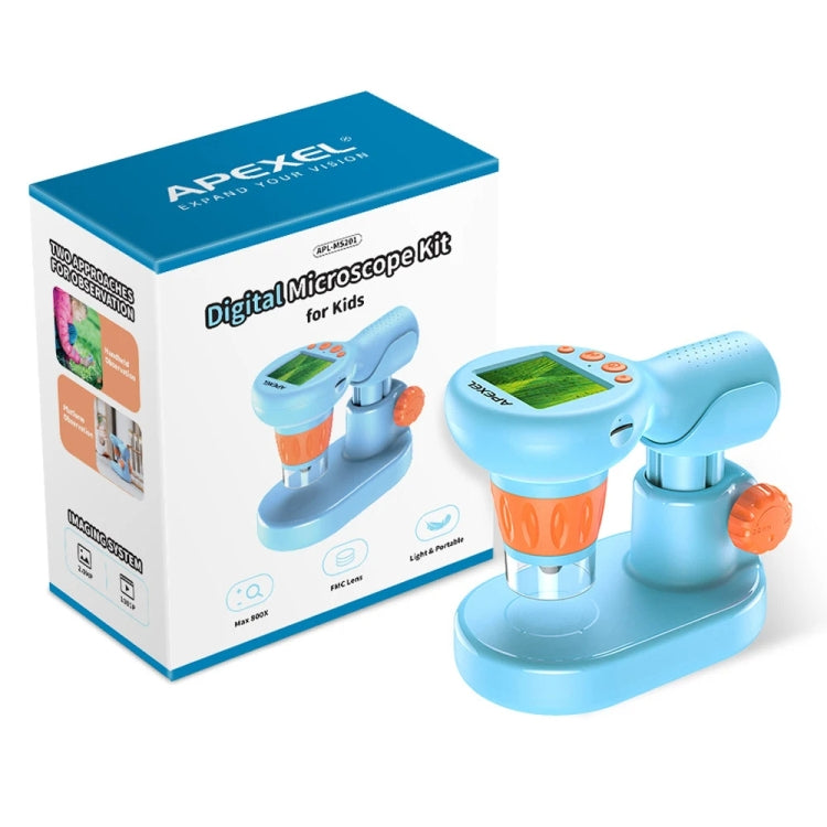 APEXEL MS201 800x 2.0-inch IPS Screen Kids Microscope Supports Taking Photos and Videos - free shipping - PMC TechLife - Order now!
