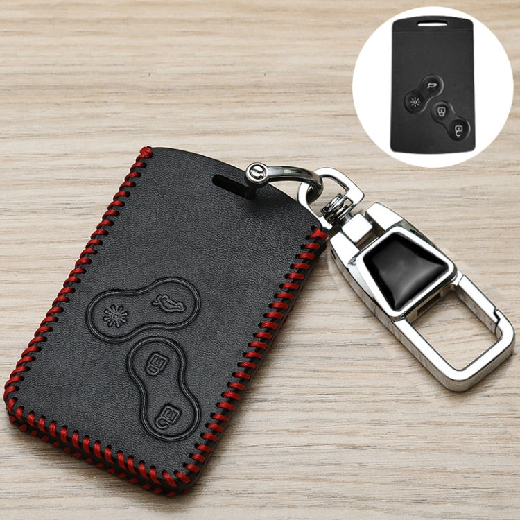 For Renault Car Key Cover Multifunctional Keychain Anti-lost Number Plate(A)