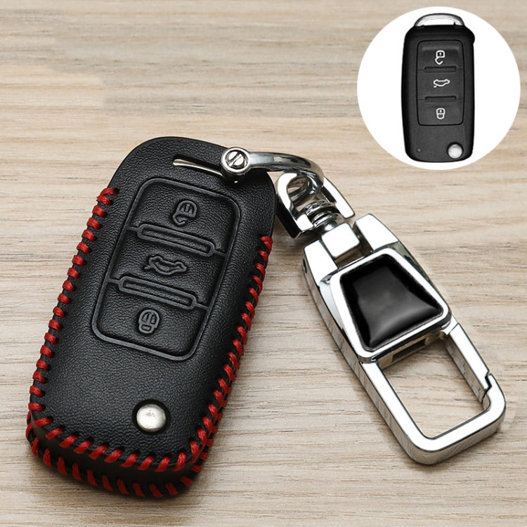 For Skoda Car Key Cover Multifunctional Keychain Anti-lost Number Plate(E)