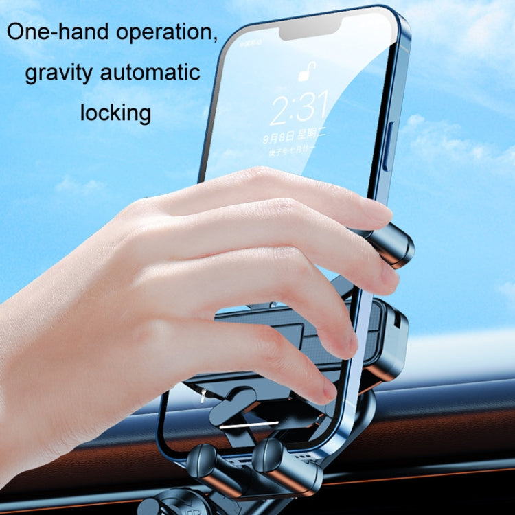 Car Mobile Phone Holder Navigation Air Outlet Support Fixed Bracket(Triangular Hook)