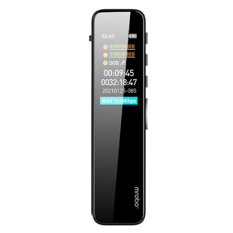 Mrobo RV18 0.96-Inch Color Screen Smart Noise Reduction Recording Pen, Capacity: 32GB(Flagship)