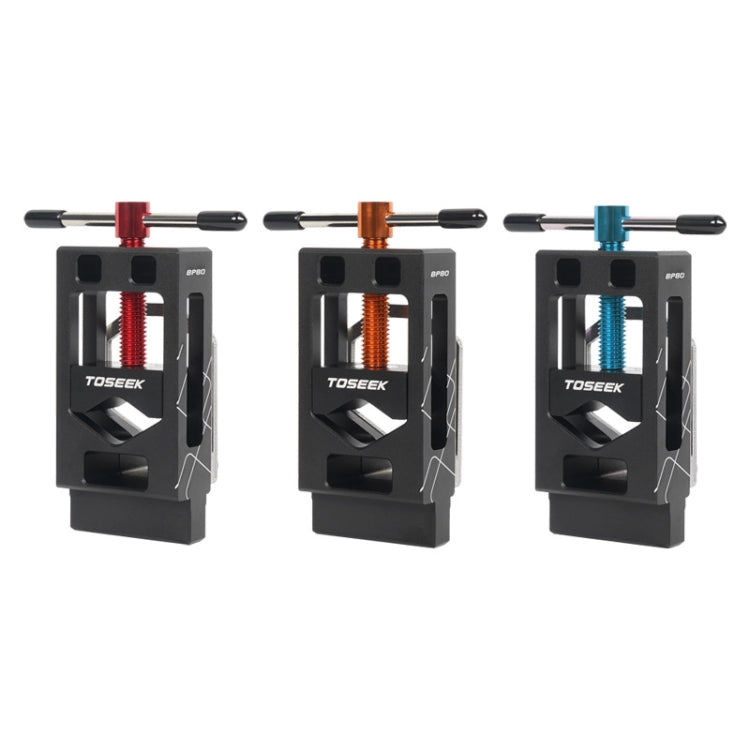 TOSEEK Mountain Bike Front Fork Pipe Cutter Seat Post Cutting Saw Handle(Black Orange)