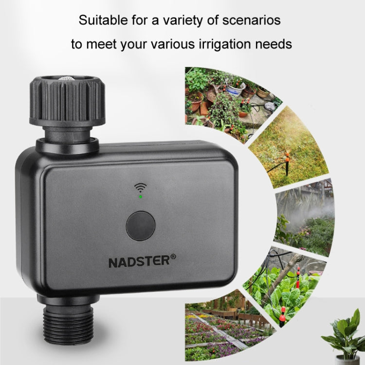 NADSTER US Plug Bluetooth WiFi Remote Automatic Timed Flower Watering Controller, Specification: Dual Outlet - free shipping - PMC Jewellery - Order now!