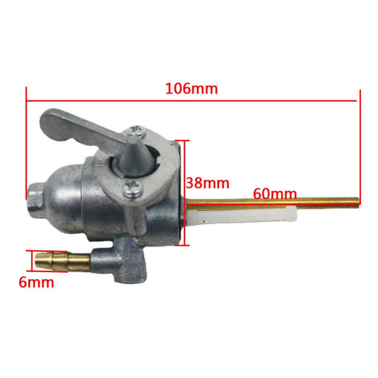 Fuel Tank Switch Valve For Honda CB100 CB125 / CB175 / XL350 / CL70 / CL125 / S65 - Replacement Parts by PMC TechLife | Online Shopping South Africa | PMC TechLife | Buy Now Pay Later Mobicred