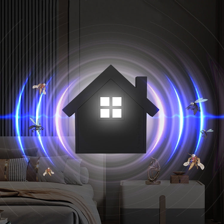 LJ-MWQ USB Plug Ultrasonic Night Light Mosquito Repellent Household Indoor Mosquito Repellent Lamp(Black) - Repellents by PMC TechLife | Online Shopping South Africa | PMC TechLife | Buy Now Pay Later Mobicred