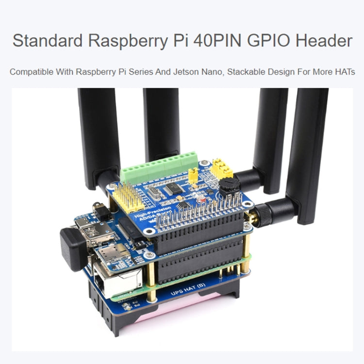 Waveshare SIM8262E-M2 5G HAT For Raspberry Pi, Quad Antennas 5G NSA, 5G/4G/3G Compatible(23254) - free shipping - PMC Jewellery - Order now!