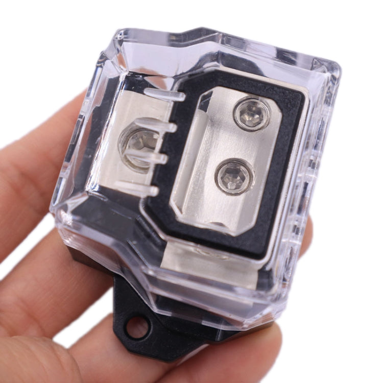 1 To 2 Car Audio Amplifier Modification Fuse Ground Box Hub - Fuse by PMC TechLife | Online Shopping South Africa | PMC TechLife | Buy Now Pay Later Mobicred