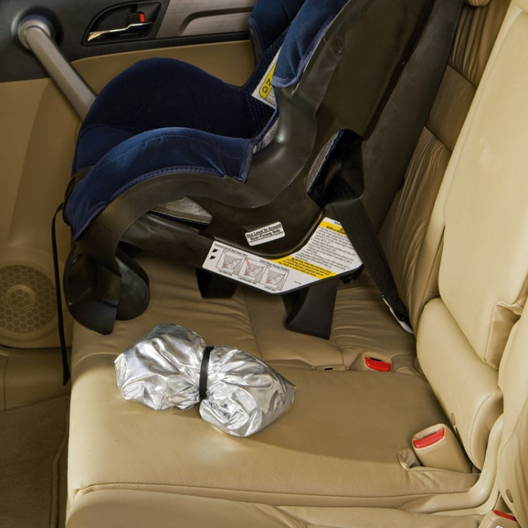 50x90cm Universal Baby Safety Seat Sunshade Dustproof Cover(Silver) - Seat Accessories by PMC TechLife | Online Shopping South Africa | PMC TechLife | Buy Now Pay Later Mobicred