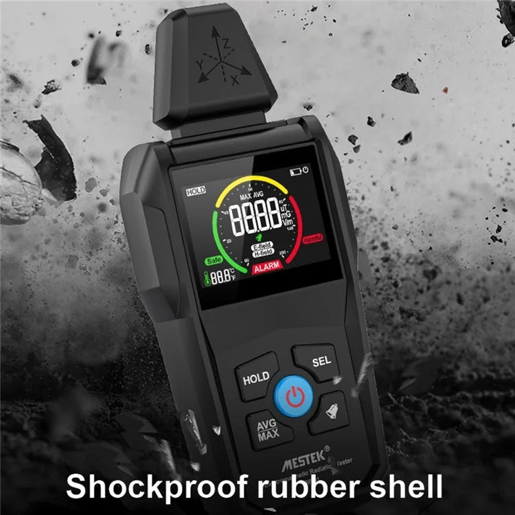 MESTEK EMF01 Electromagnetic Radiation Detector Highly Sensitive 3-Axis Sensing Probe - free shipping - PMC Jewellery - Order now!