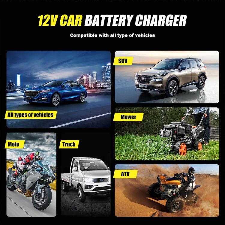 FOXSUR Cars Motorcycles 12V Lithium Cattery Charger With Battery Detection(AU Plug)