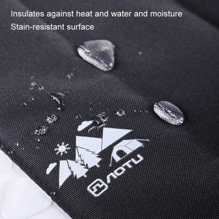 AOTU AT6225 Portable Waterproof Picnic Cushion Moisture-Proof Camping Cushion Thickened Outdoor Beach Travel Folding Small Cushion, Color: 4 Fold Army Green - Camping Mats by AOTU | Online Shopping South Africa | PMC Jewellery | Buy Now Pay Later Mobicred