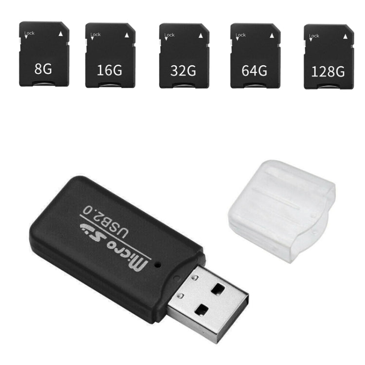 CCD Digital Camera Memory Card + Card Reader(32G) - by PMC Jewellery | Online Shopping South Africa | PMC Jewellery | Buy Now Pay Later Mobicred