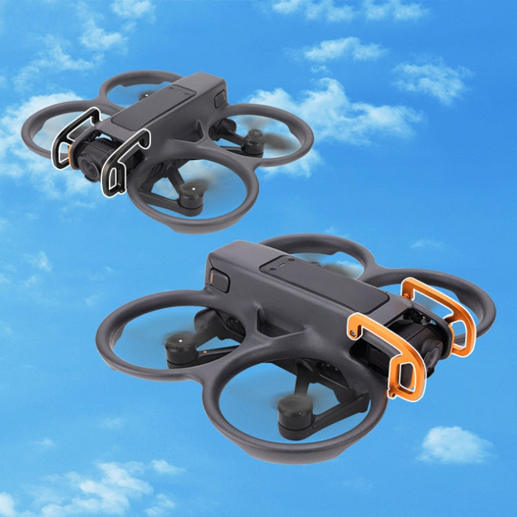For DJI Avata 2 CQT Aluminum Alloy Drone Gimbal Lens Anti-collision Bumper(Black) - free shipping - PMC Jewellery - Order now!
