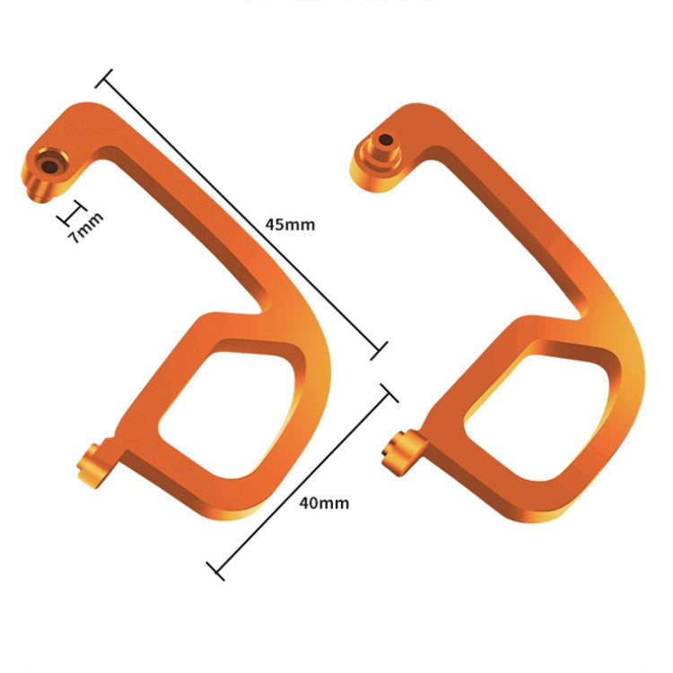 For DJI Avata 2 CQT Aluminum Alloy Drone Gimbal Lens Anti-collision Bumper(Orange) - Other by CQT | Online Shopping South Africa | PMC Jewellery | Buy Now Pay Later Mobicred