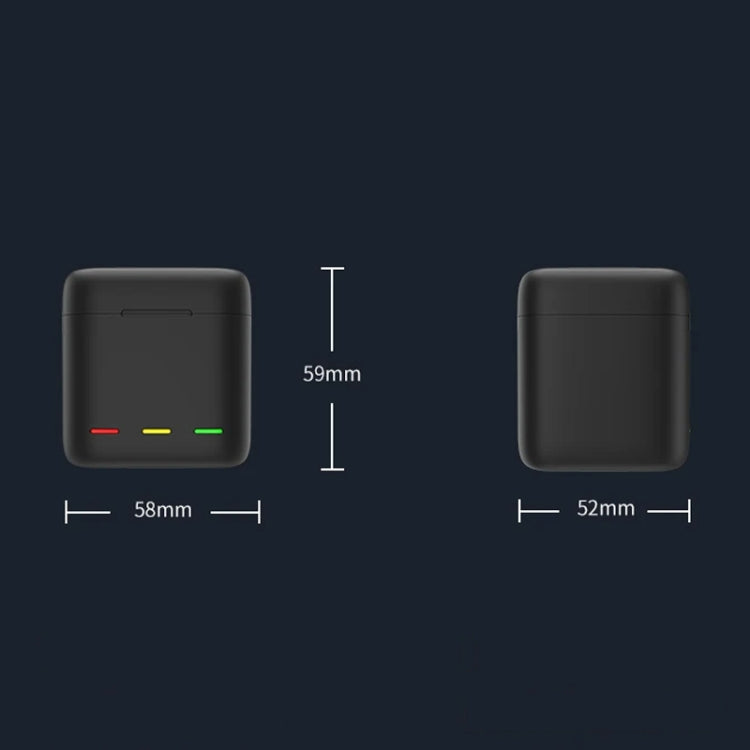 TELESIN GP-BCG-901 Storage Battery Charging Box For GoPro HERO12 Black / HERO11 Black / HERO10 Black / HERO9 Black(Single Charging Box) - Charger by TELESIN | Online Shopping South Africa | PMC TechLife | Buy Now Pay Later Mobicred