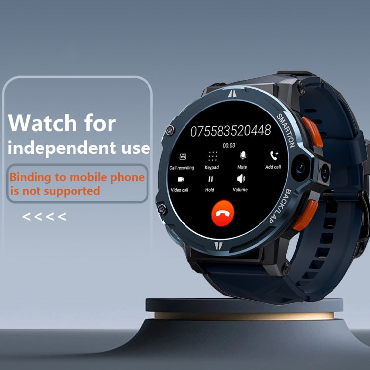 LOKMAT APPLLP6 PRO 1.54-inch 4G+64G Android 8.1 Dual-camera Independent Card Smart Watch(Silver) - free shipping - PMC Jewellery - Order now!
