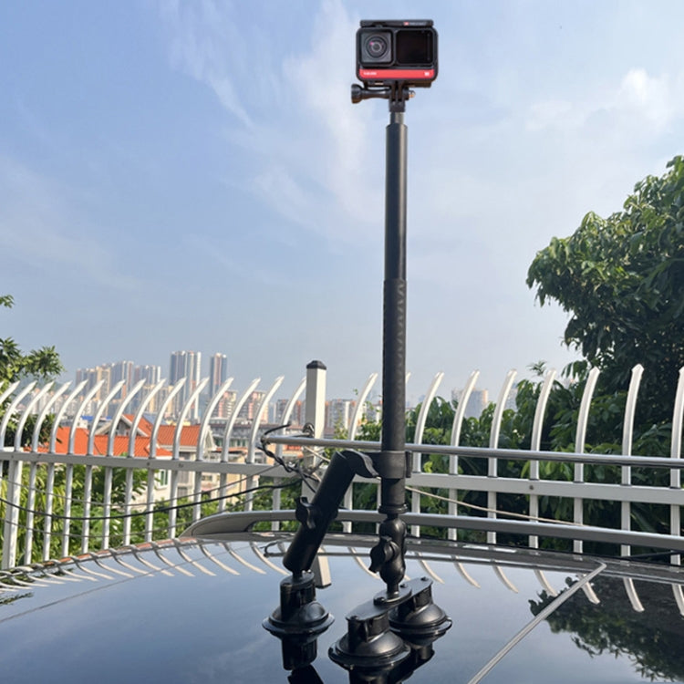For Insta 360 ONE X / X2 / X3 / X4 Car Top Suction Cup Selfie Stick Bracket, Model: Set 2 - Holder by PMC TechLife | Online Shopping South Africa | PMC TechLife | Buy Now Pay Later Mobicred