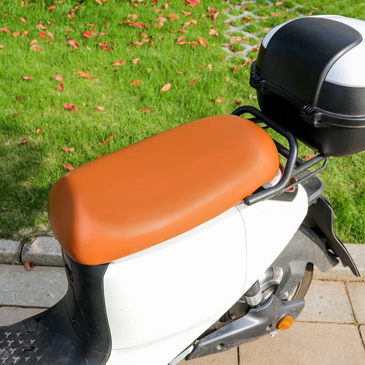 Electric Vehicle Universal Waterproof Sun Protection Seat Cover For All Seasons, Color: Light Brown(S) - Seat Covers by PMC TechLife | Online Shopping South Africa | PMC TechLife | Buy Now Pay Later Mobicred