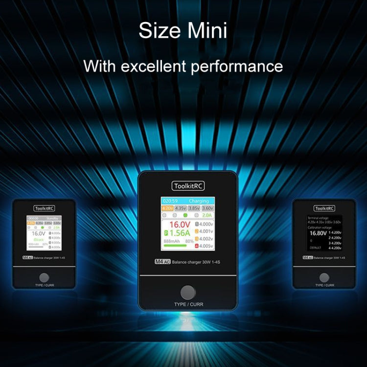 ToolkitRC M4AC Airplane And Car Model Li-Po Battery Balance Charger(EU Plug) - free shipping - PMC Jewellery - Order now!
