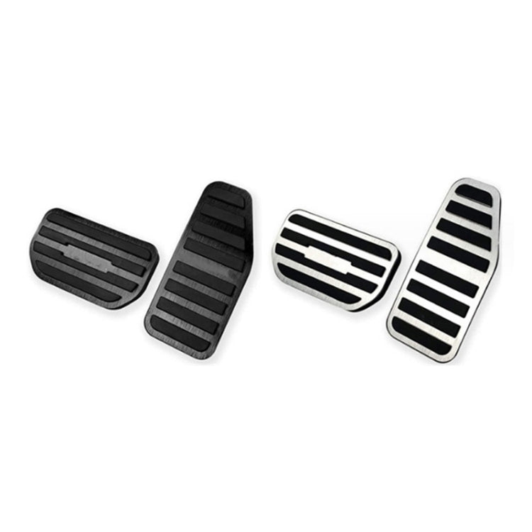 For Suzuki 2023 Spacia MK54S MK94S Right-hand Drive Accelerator Pedal Sticker(Brushed Silver)