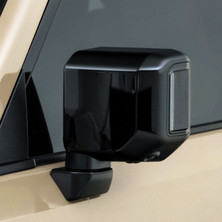 For 2024 Toyota Prado/Land Cruiser LC250 Right Hand Drive Mirror Cover(Piano Black) - Convex Mirror & Accessories by PMC TechLife | Online Shopping South Africa | PMC TechLife | Buy Now Pay Later Mobicred