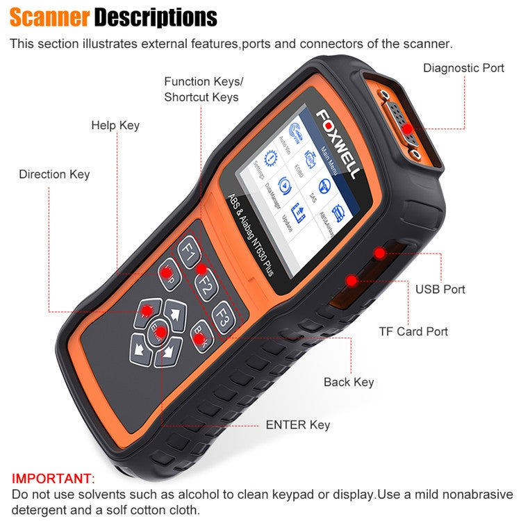FOXWELL NT630 Plus OBD2 Scanner SRS ABS Code Reader SAS OIL EPB Reset Diagnostic - free shipping - PMC Jewellery - Order now!