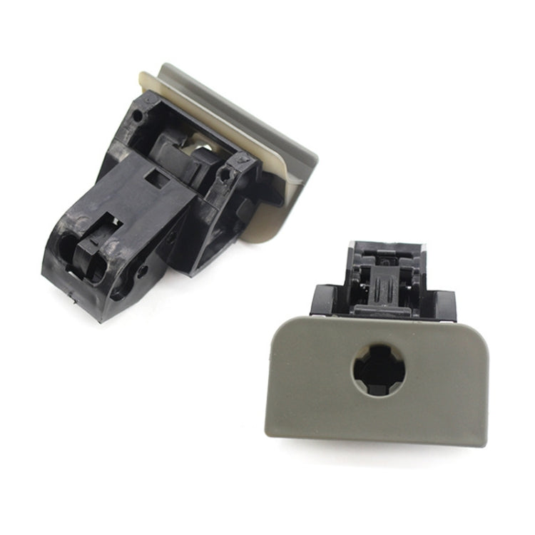 For 2002-2009 Volkswagen Polo OE 6Q0857131D Glove Box Lid Handle, Color: Gray With Holes
