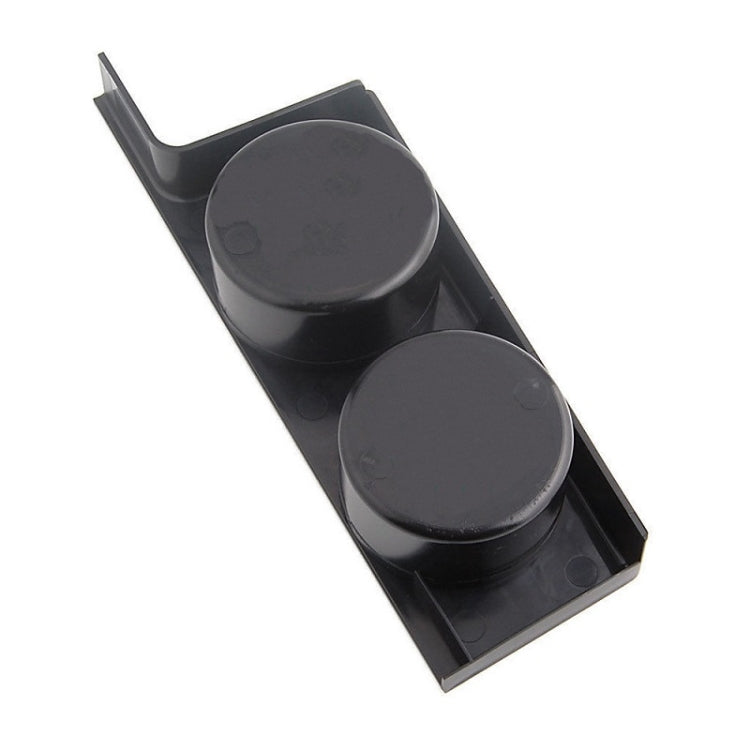 For BMW 5 Series E39/528i/530i/M5 Left-hand Drive Car Central Control Cup Holder, Color: Black With groove