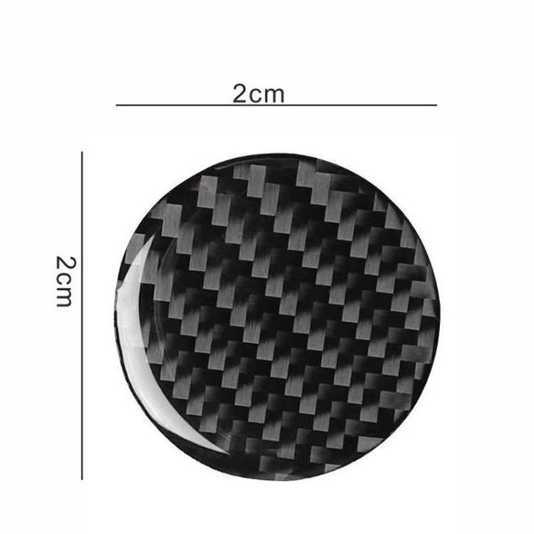 10pcs Car Modification Protection Keyhole Anti-Blocking Sticker(Light Black)