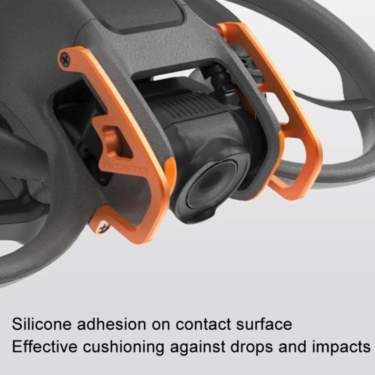 For DJI Avata 2 RCSTQ Aluminum Alloy Flying Machine Lens Collision Protection Bar(Orange) - Other by RCSTQ | Online Shopping South Africa | PMC Jewellery | Buy Now Pay Later Mobicred