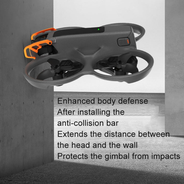 For DJI Avata 2 RCSTQ Aluminum Alloy Flying Machine Lens Collision Protection Bar(Orange) - Other by RCSTQ | Online Shopping South Africa | PMC Jewellery | Buy Now Pay Later Mobicred