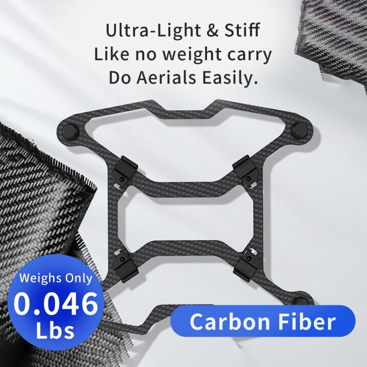 For DJI Avata 2 RCSTQ Chassis Armor Carbon Fiber Lightweight Protection Crash Bumper - free shipping - PMC Jewellery - Order now!