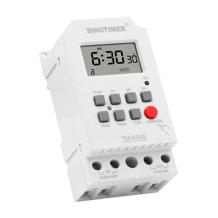 SINOTIMER TM630S-4 12V 30A Timer Switch 1 Second Interval Weekly Programmable Time Relay - free shipping - PMC Jewellery - Order now!