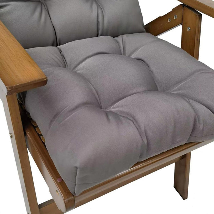 110x50cm Dome Waterproof Sun-proof Garden Folding High Back Chair Cushions, Color: Dark Gray - Cushions & Pillows by PMC Jewellery | Online Shopping South Africa | PMC Jewellery | Buy Now Pay Later Mobicred
