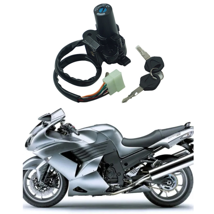 For Kawasaki ZXR400/ZZR400/ZZR600 Ignition Switch Starter Lock - Theft Protection by PMC TechLife | Online Shopping South Africa | PMC TechLife | Buy Now Pay Later Mobicred